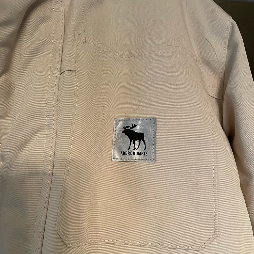 A&F kids bomber utility jacket.